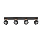 Ledvance LED Decor Faretti Pluto Acciaio Nero 19.2W 1250lm - 830 Luce Calda - 