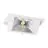 Downlight LED WallWasher Wally Medio 26W 3000K 3700lm Grigio | Luce Calda - 