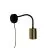 Nordlux Explore Flex Luce Da Parete Metallo e Ceramic Ottone | Adatto per GU10