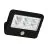 Eglo Luce Da Parete Gavello Nero 840 Bianco Freddo | IP54 - Sensore Di Movimento