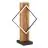 Eglo Lampada Da Tavolo Boyal Legna Nero, Arrugginito 13W 1750lm - 830 Luce Calda - 