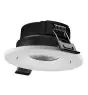 Ledvance Faretti Combo Fire Rated Adjust MS Plastica Bianca 7W 840lm 60D - 860 Luce Del Giorno | Ritaglio 80 - IP65 - Dimmerabile