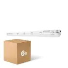 Confezione Multipack 6x Ledvance Stagna LED Stagna 46W 6400lm - 840 Bianco Freddo | 150cm